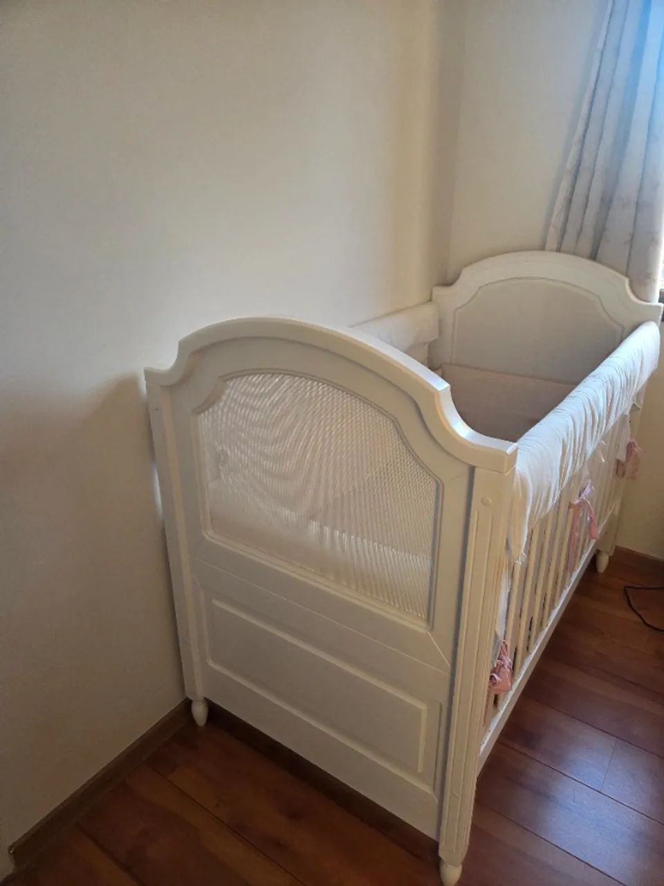 Berço 3 em 1 - vira mini cama - Foto 4