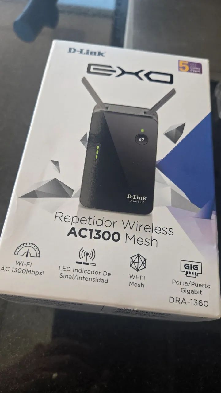 Repetidor Wi-Fi Mesh D-Link AC1300