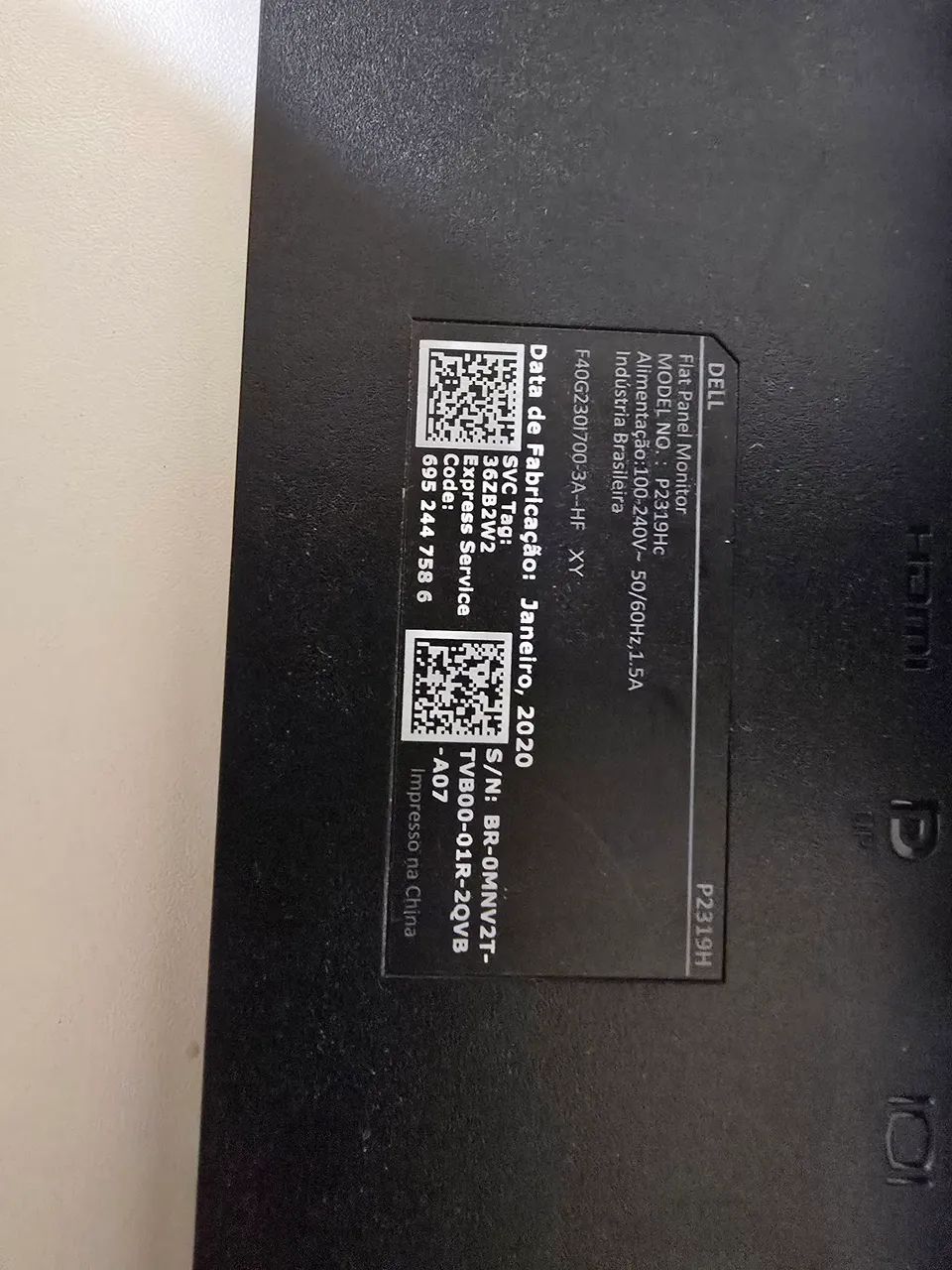 Monitor Dell P2319H 24'' - Foto 3