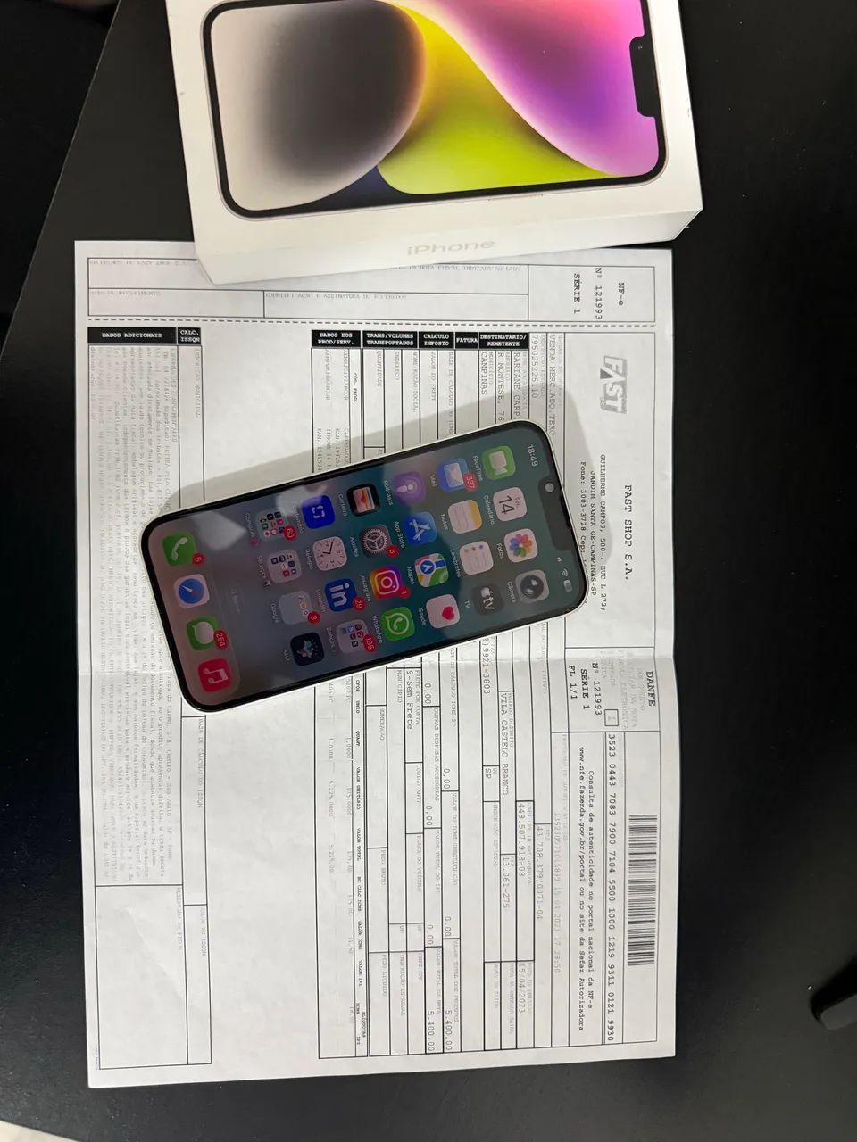 IPhone 14 - Branco - 128gb - Foto 3