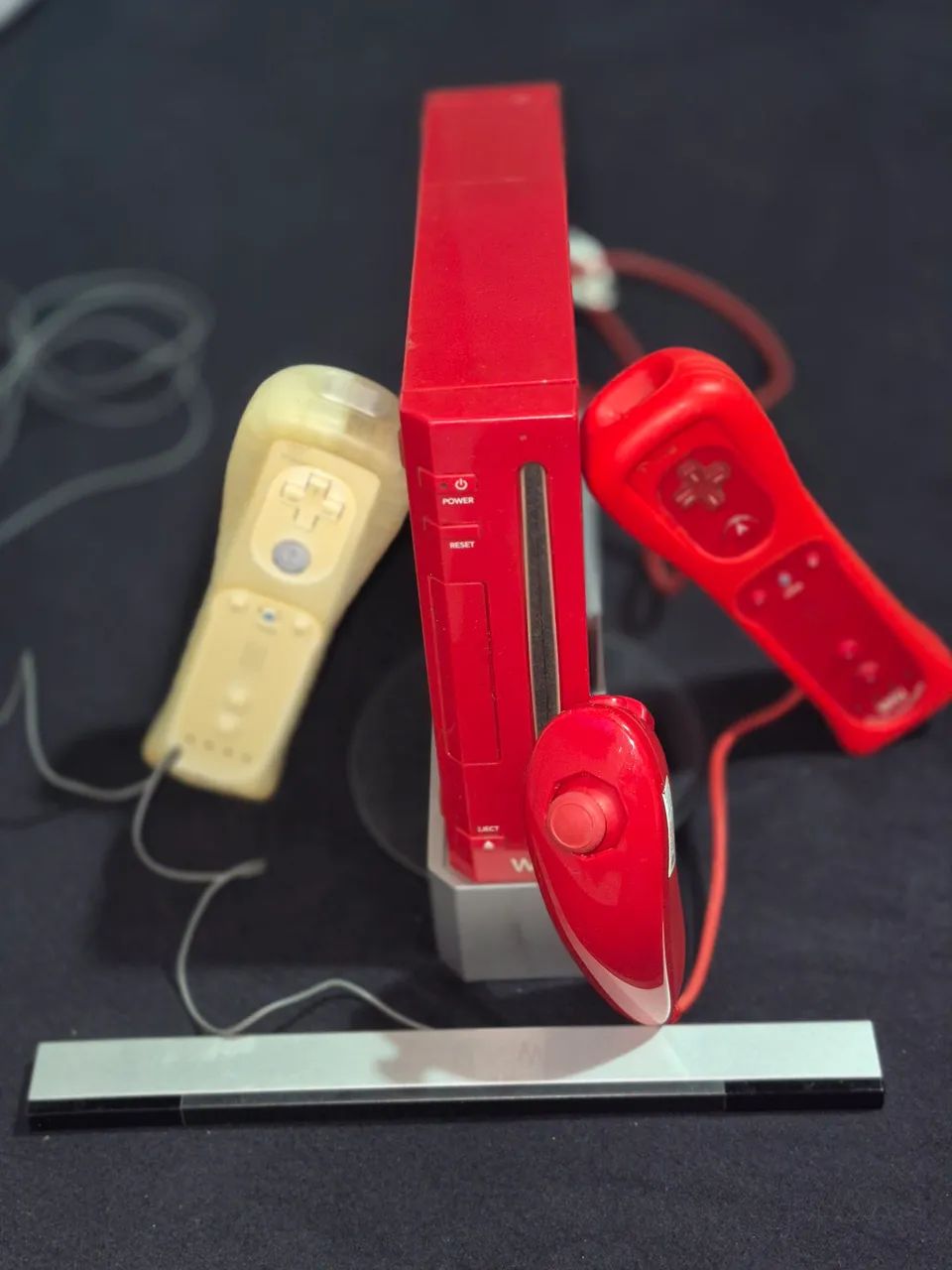 NINTENDO WII VERMELHO COMPLETO DESBLOQUEADO  - Foto 3