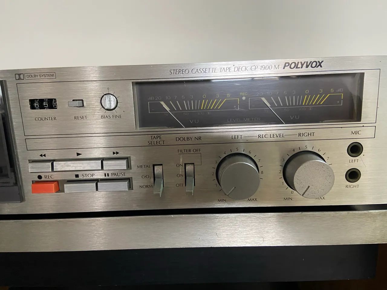 Tape deck k7 Polivox  - Foto 3