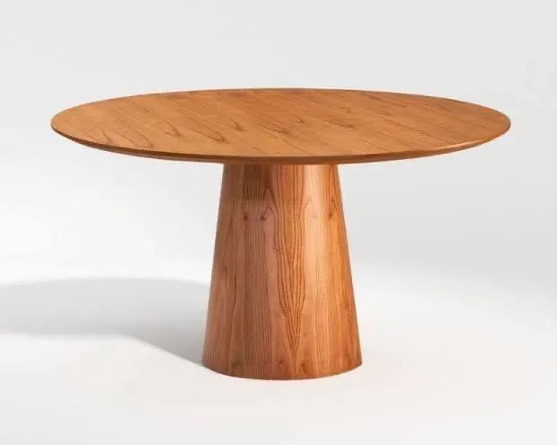Mesa de Jantar Redonda base cone - Sob medida, frete grátis  - Foto 4
