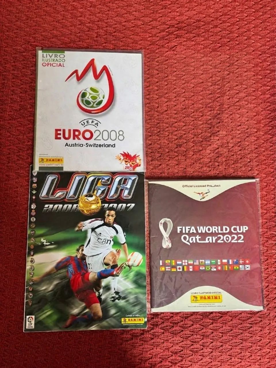 lote albuns de figurinhas panini