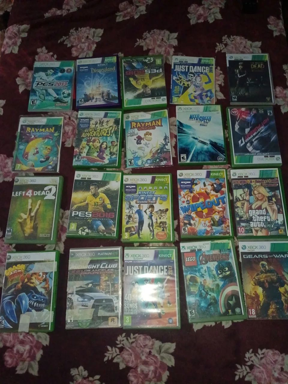 Vendo Xbox 360 com 20 jogos, e kinect - Foto 3