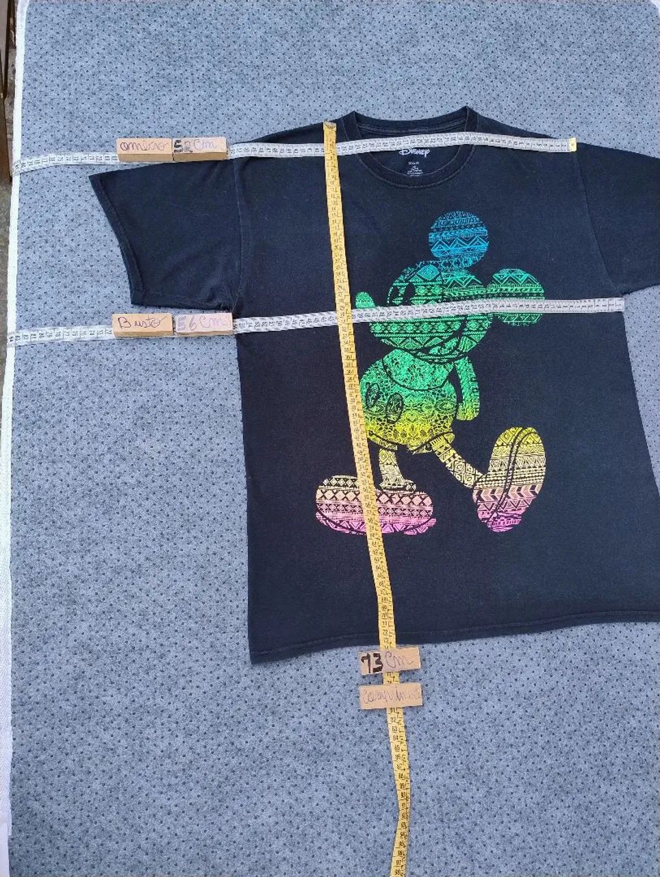 Camiseta Disney Arco Íris Mickey G - Foto 4