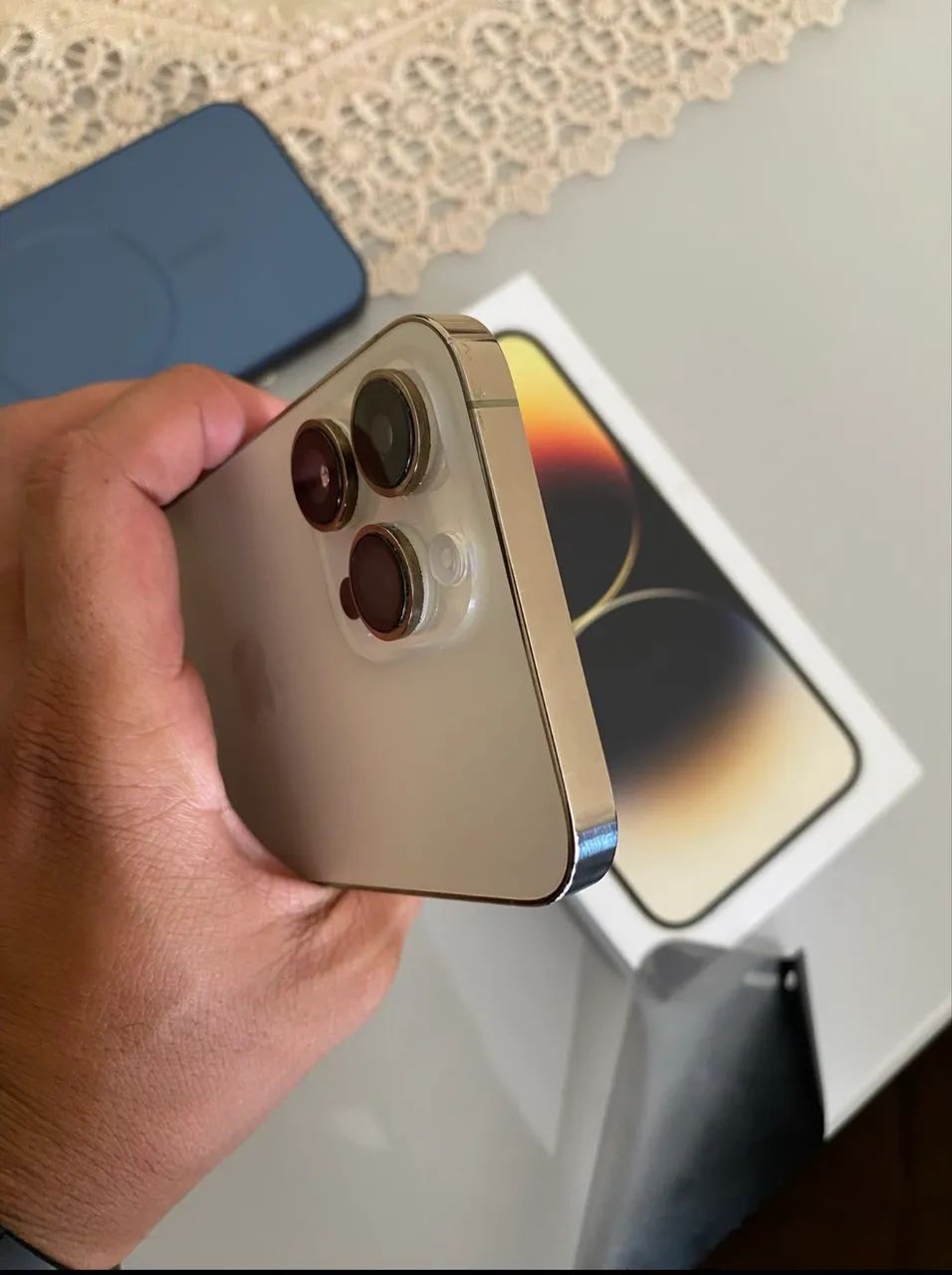 IPHONE 14PM 128gb com caixa  - Foto 5