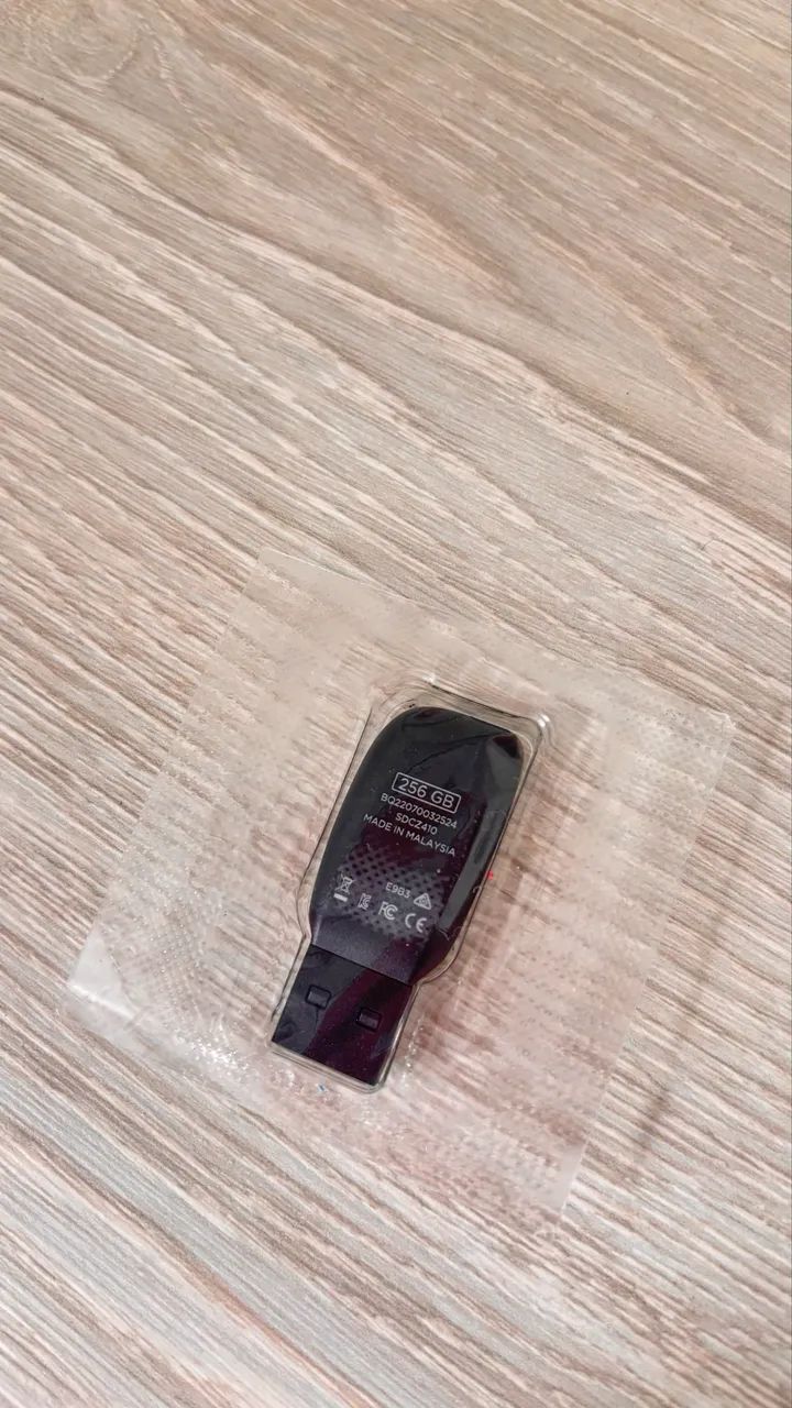 Pen drive sandisk 256gb sem uso - Foto 2