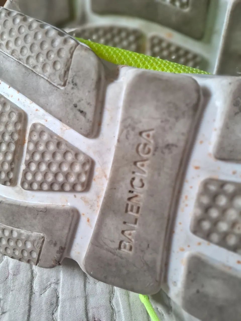Tenis balenciaga verde limão  - Foto 5