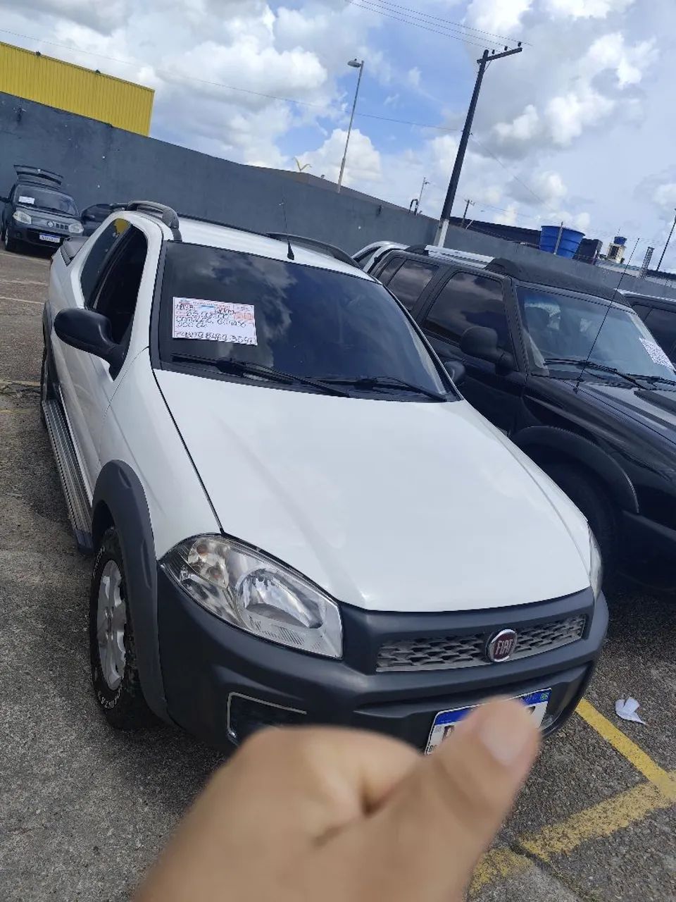 Fiat Strada Working Hard 1.4 Fire Flex 8V CD 2018 - Foto 2
