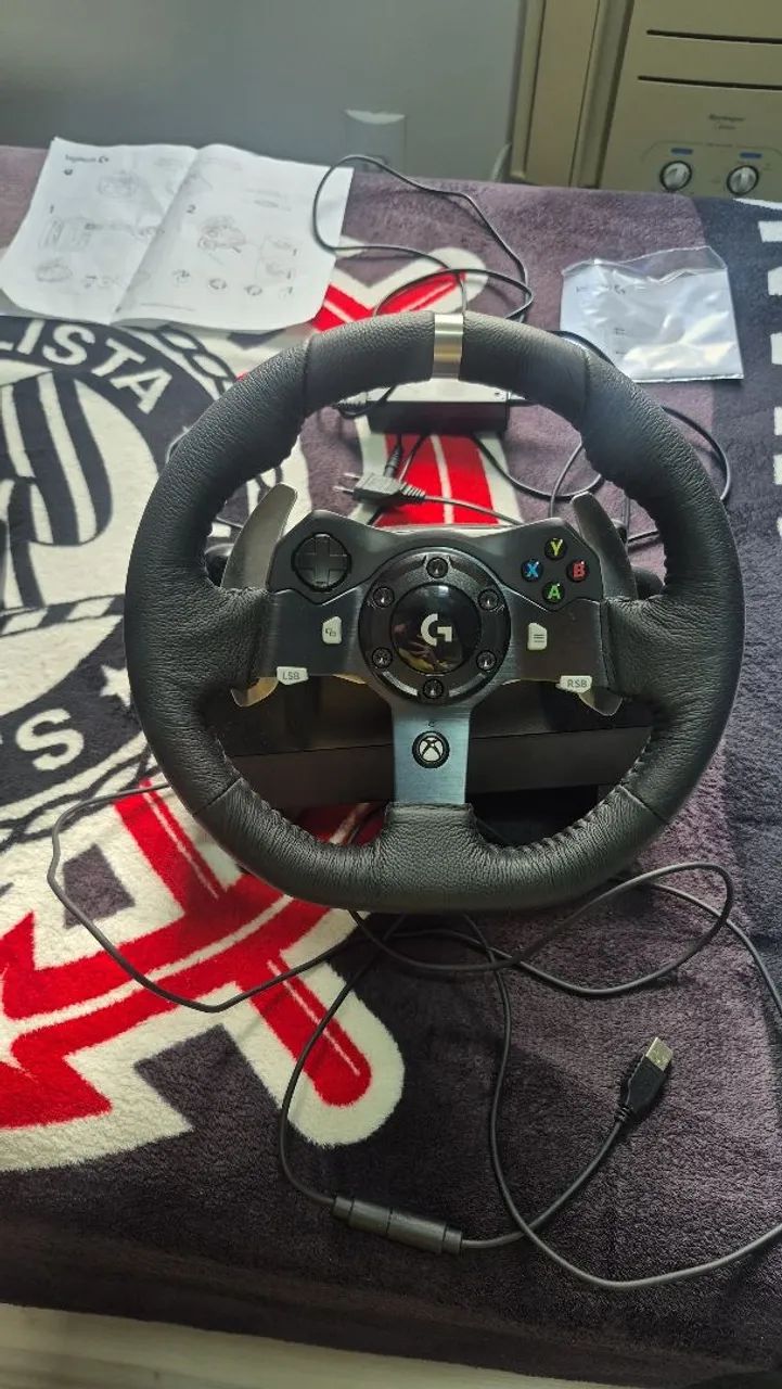 Volante e Câmbio Logitech G920 para PC/XBOX - Foto 4