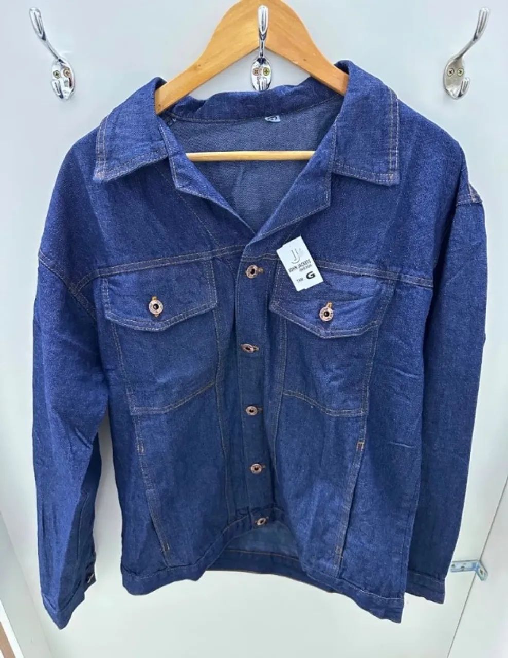 Jaqueta jeans masculina  - Foto 2