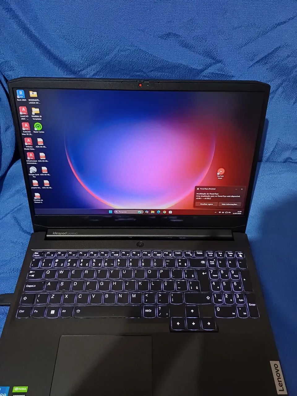Notebook Lenovo ideapad gaming 3i (Intel Core i5 11ª Gen)