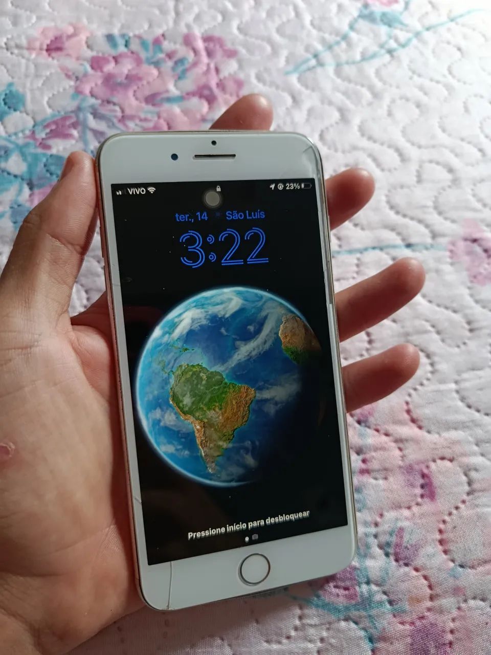 iPhone 8 Plus pra vender logo