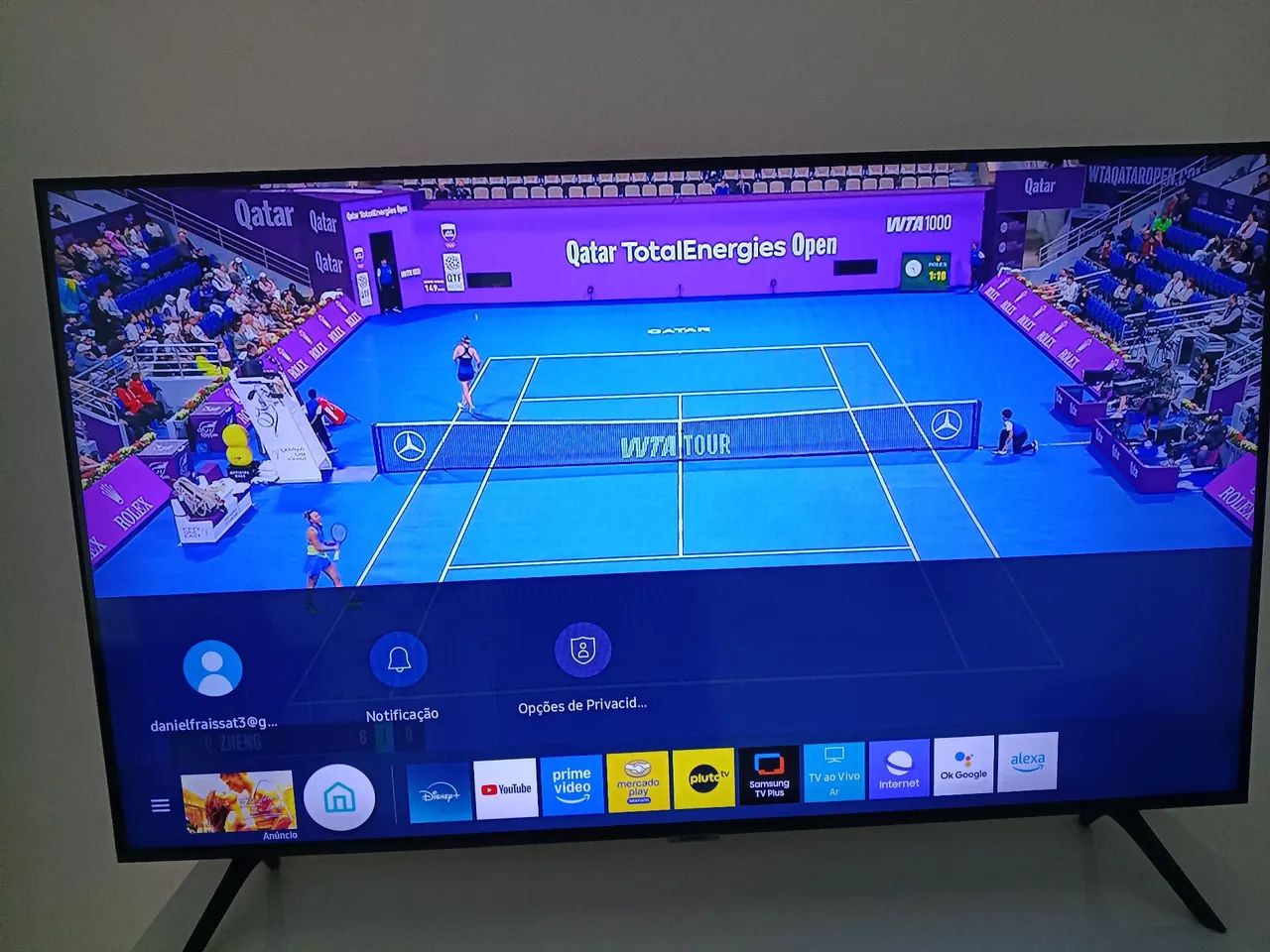 Smartv Samsung 43 polegadas PERFEITA..modelo UN43AU7700G - Foto 2