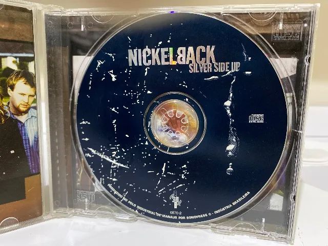 CD Nickelback Silver Side Up Original - Foto 3