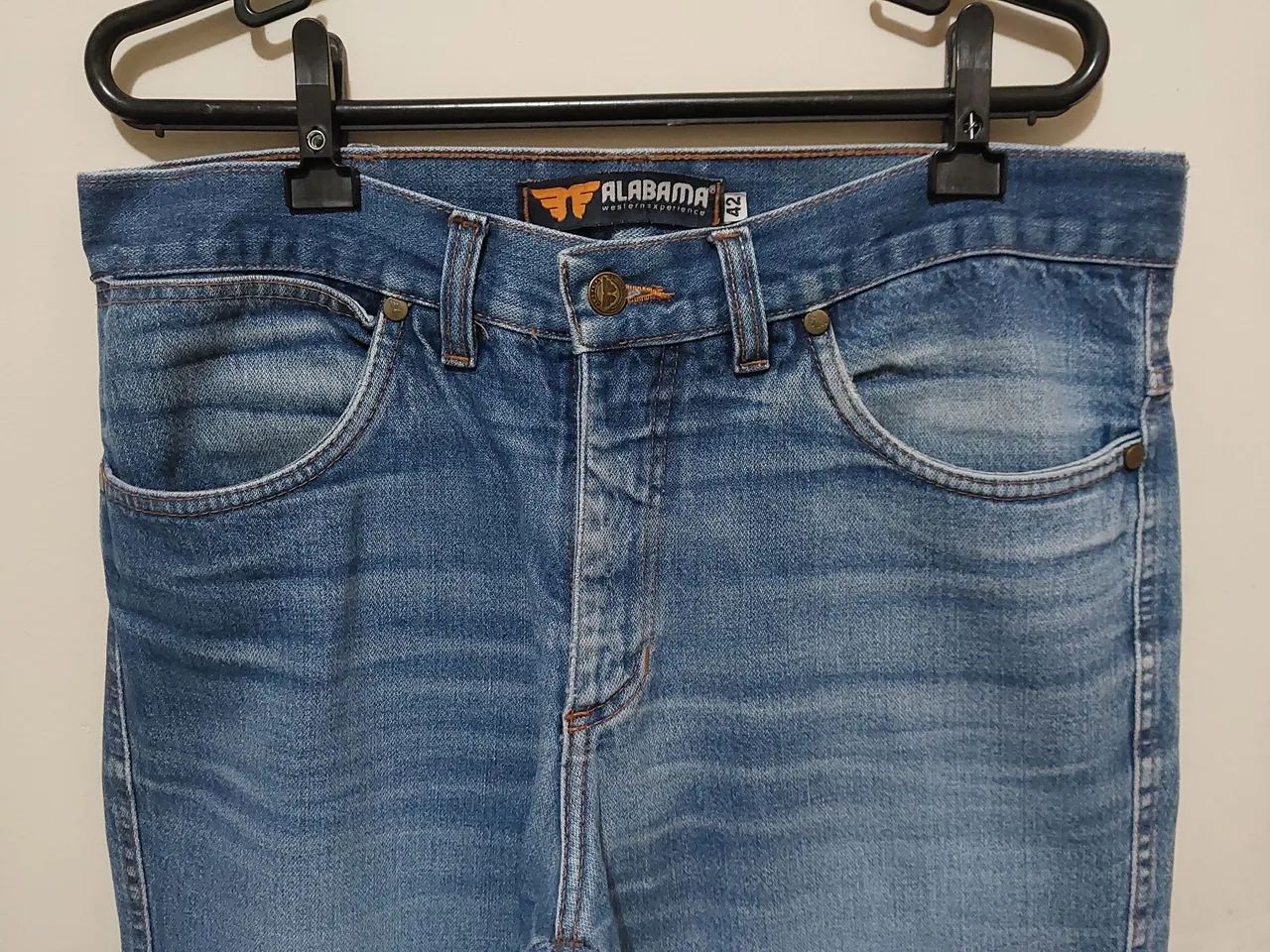 Calça Jeans Alabama Azul TAM 42 - Foto 2