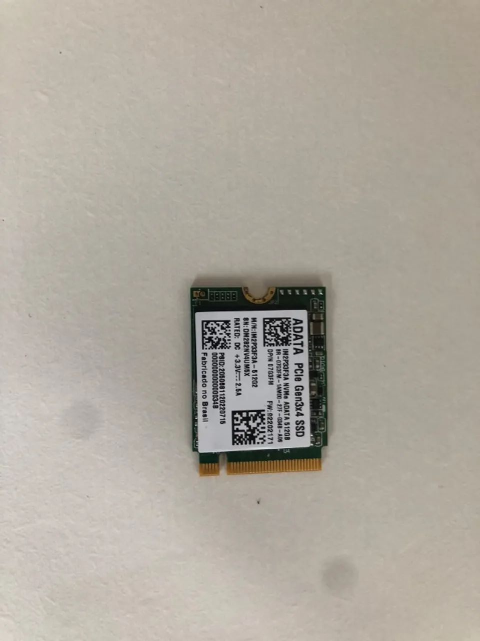 SSD NVMe 512GB