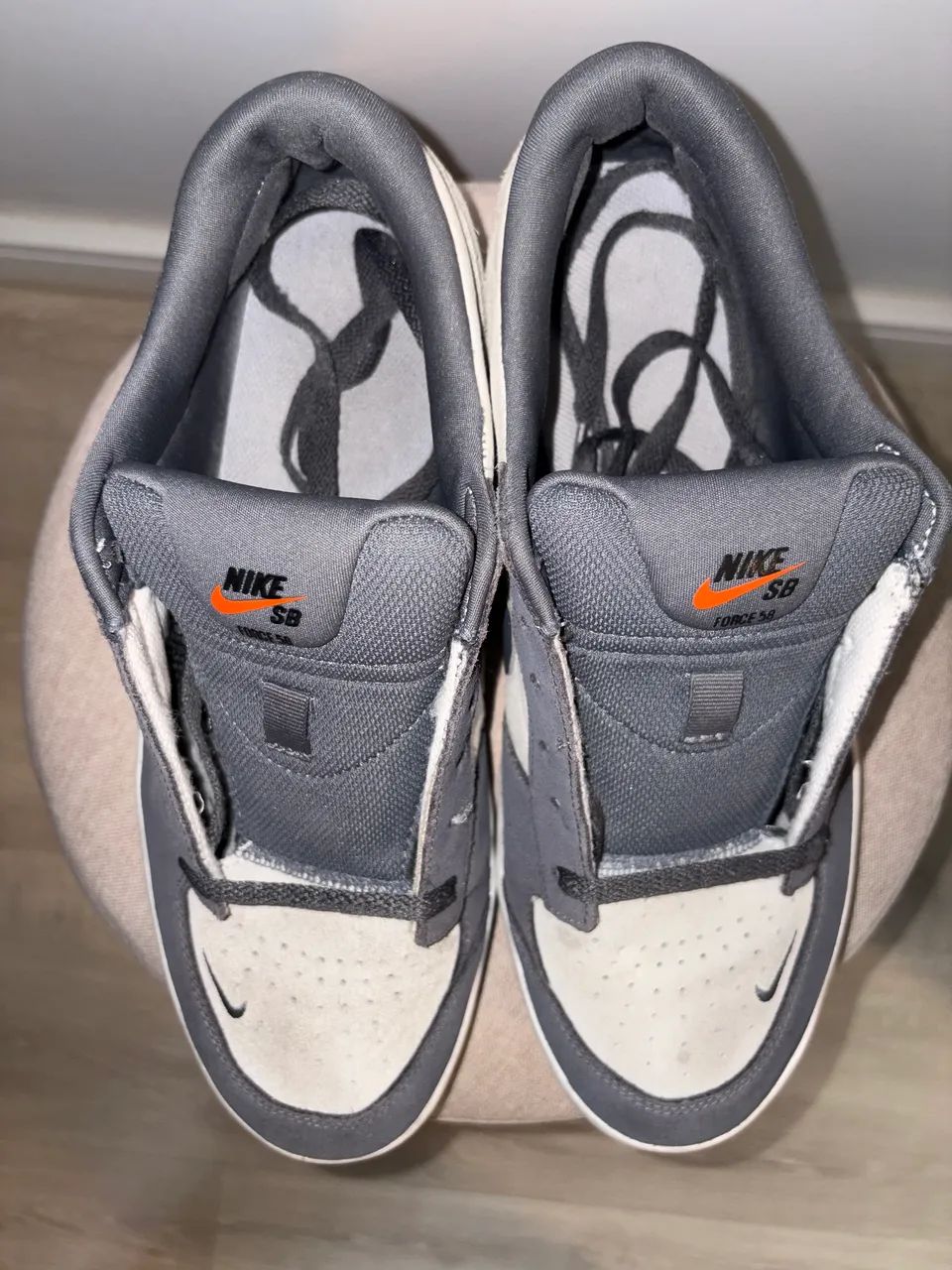 Tenis nike sb 58 dark grey cinza - Foto 3