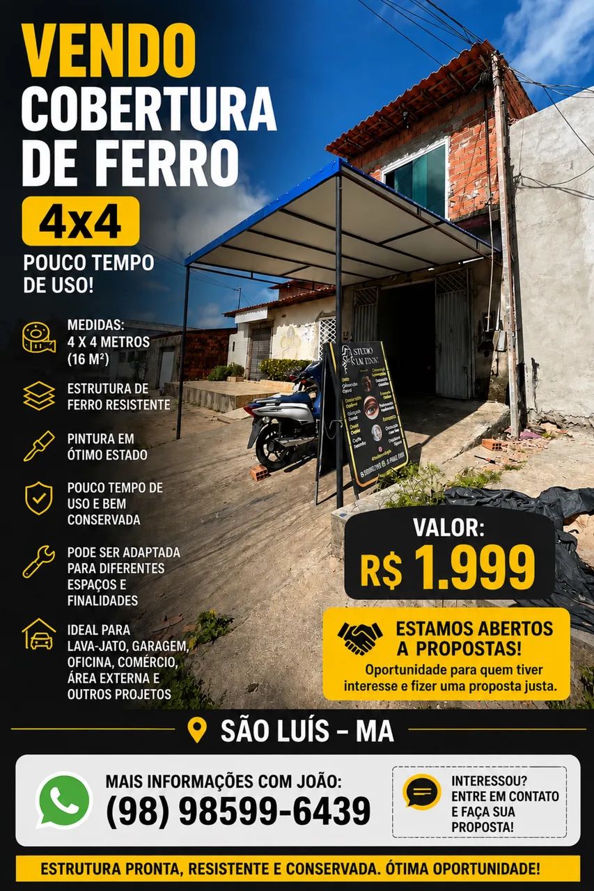 Tenda cobertura ?