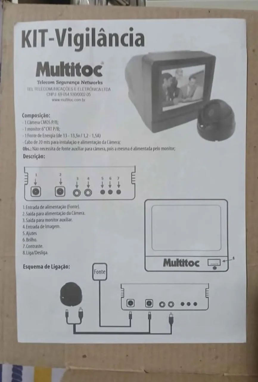 Kit vigilância  - Foto 5