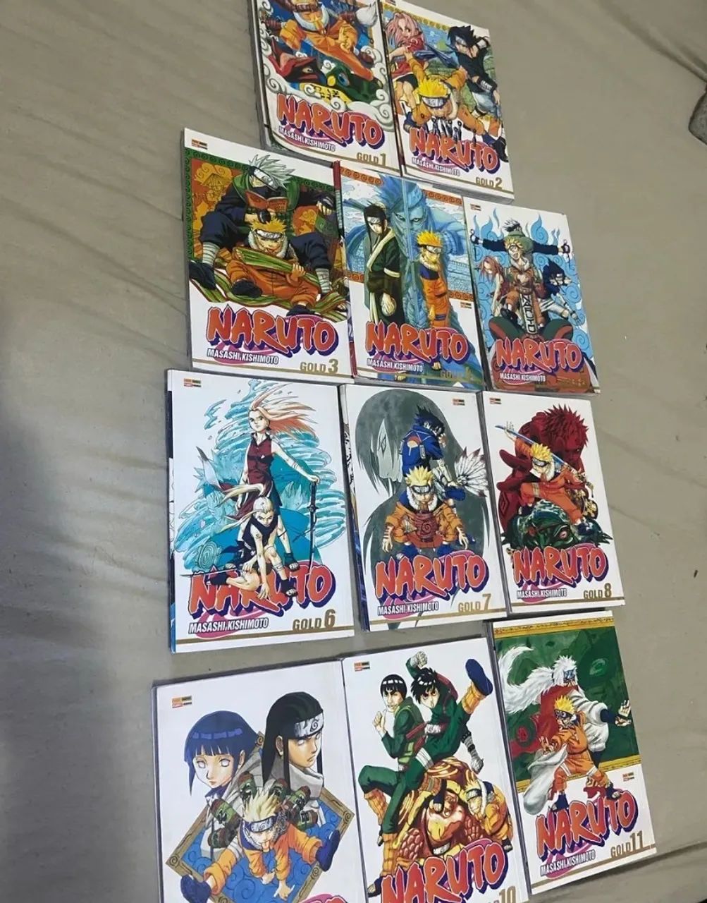 Mangas naruto 1 ao 11