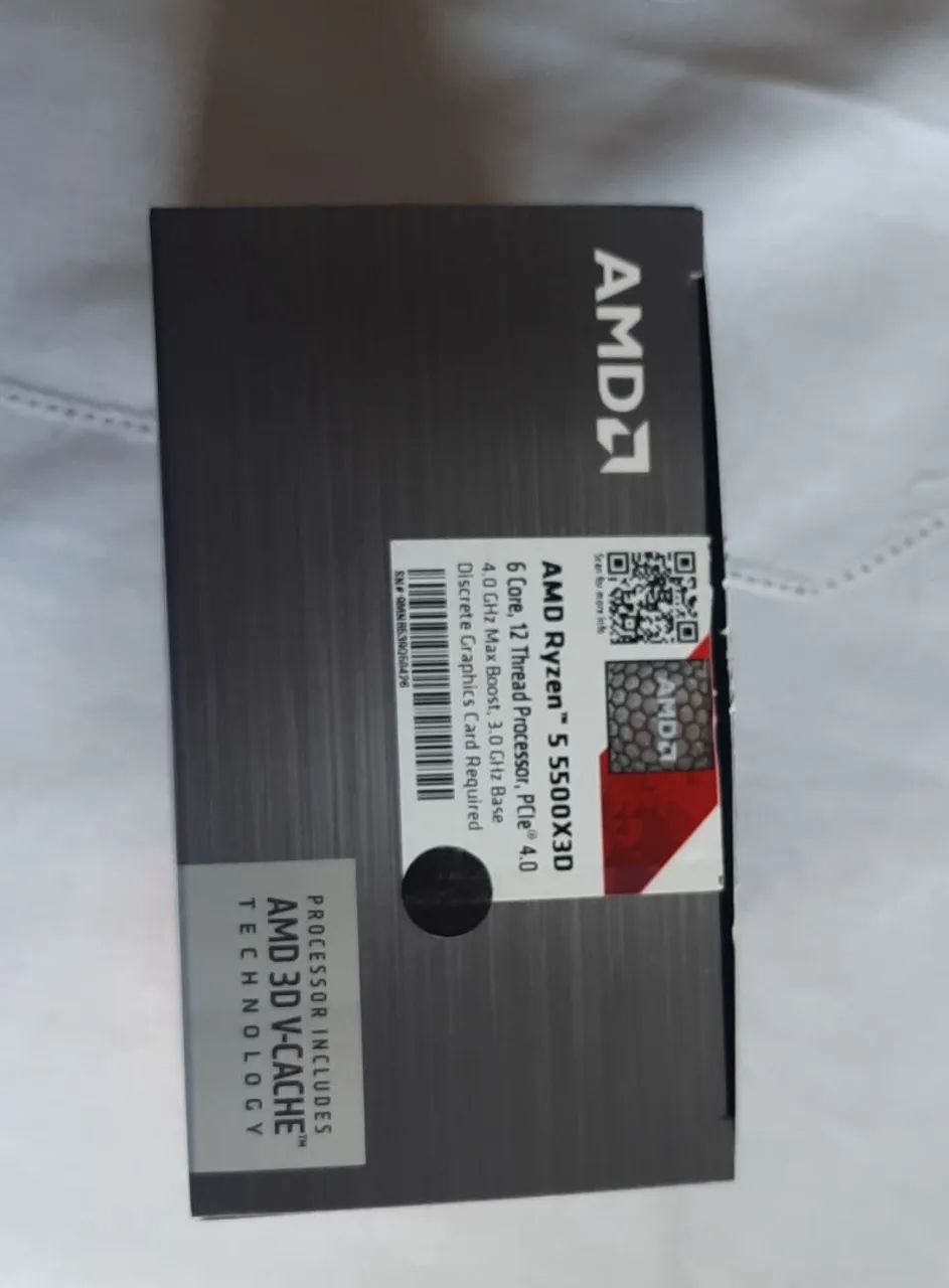 Processador AMD Ryzen 5 5500x3d Am4  - Foto 2
