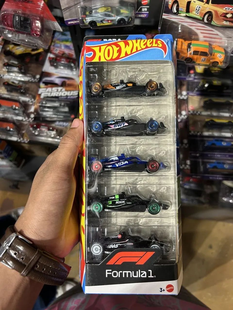 HOTWHEELS F1 FÓRMULA 1 CARRO PACK