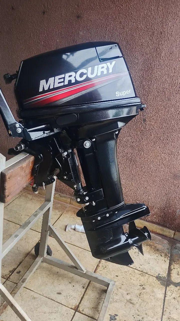 Motor Mercury super 15hp ano 2023 - Foto 3