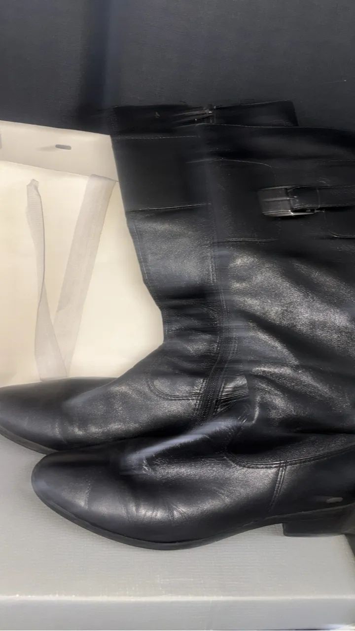 Bota cano longo feminina