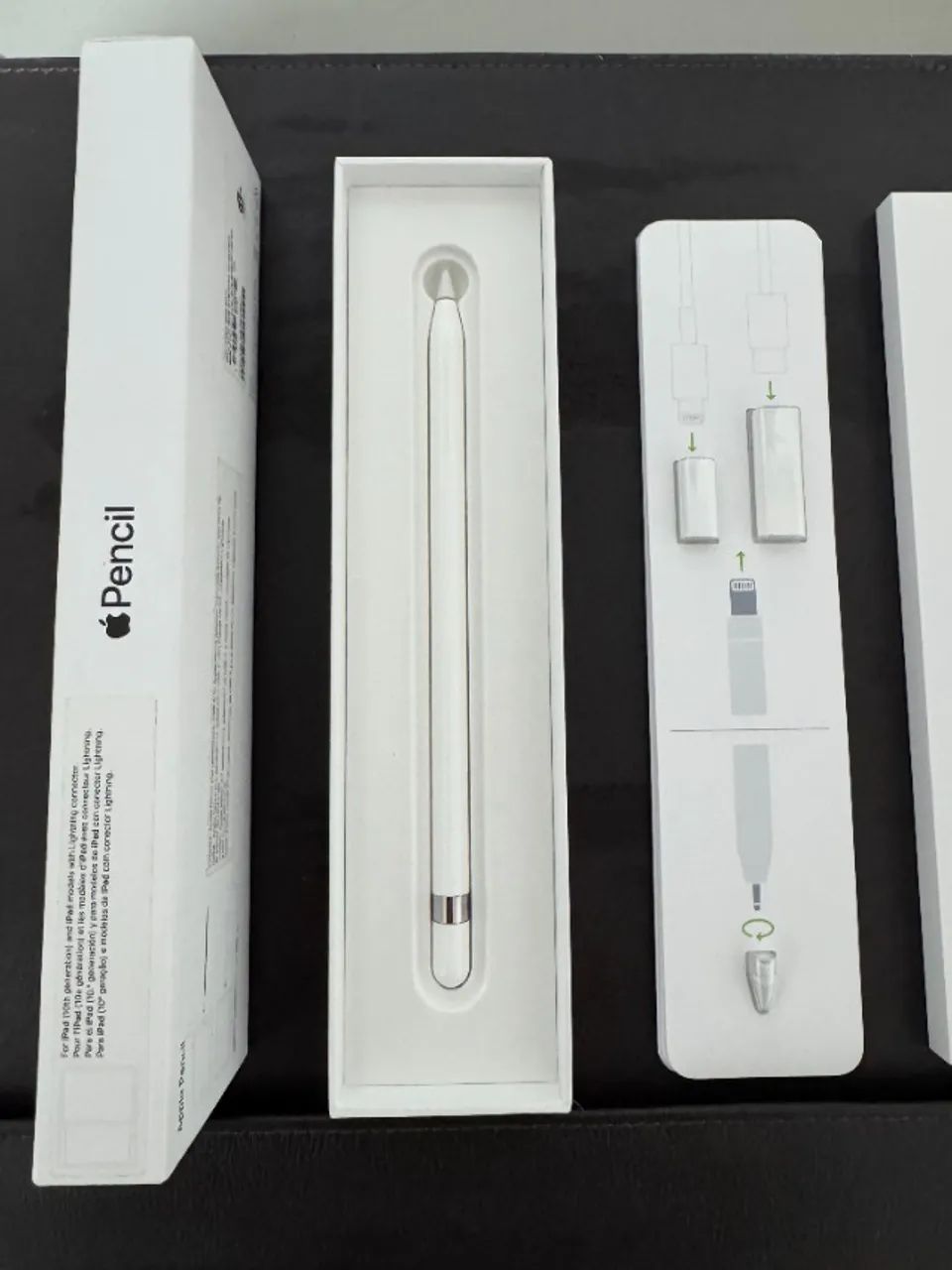 Pencil - 1a Geração - 2 Adaptadores - Oportunidade - USB-C - Foto 2