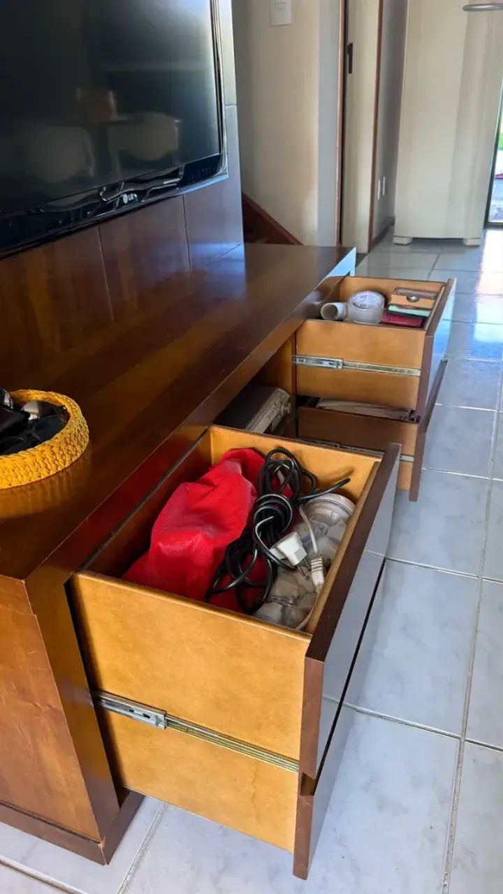 Rack de Televisao Madeira maciça  - Foto 3