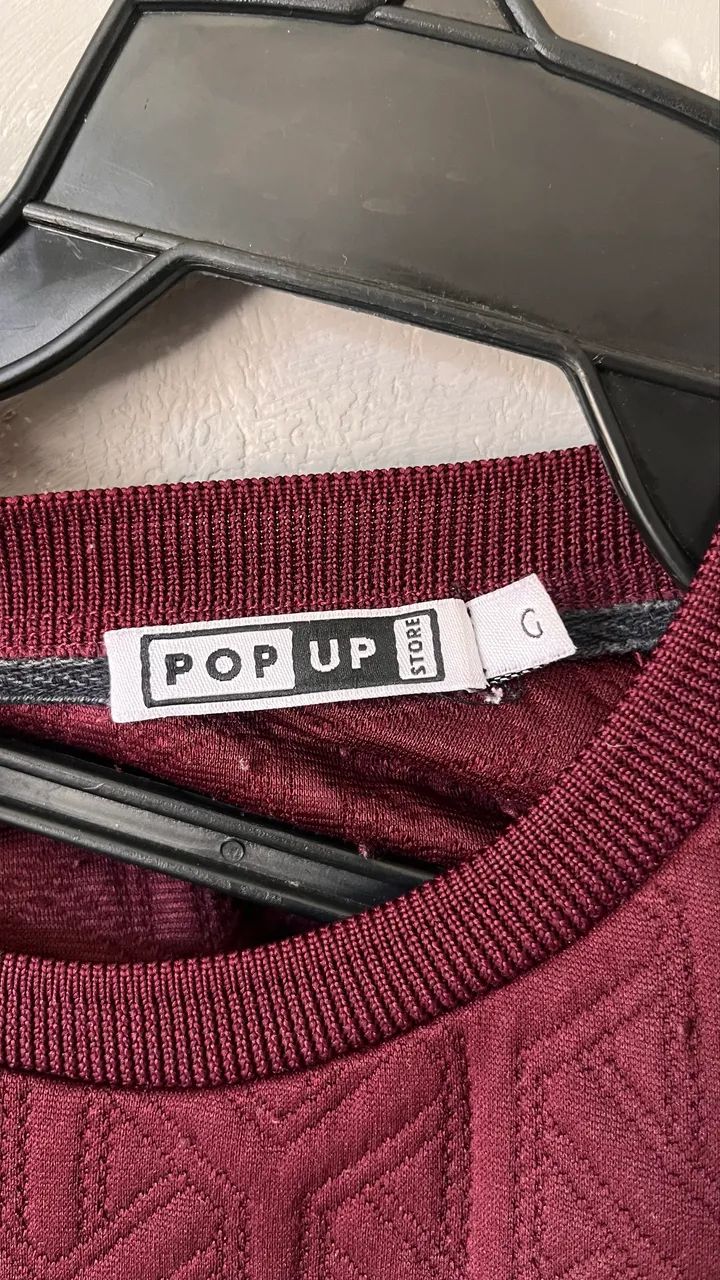 vestido pop up store g vinho - Foto 3
