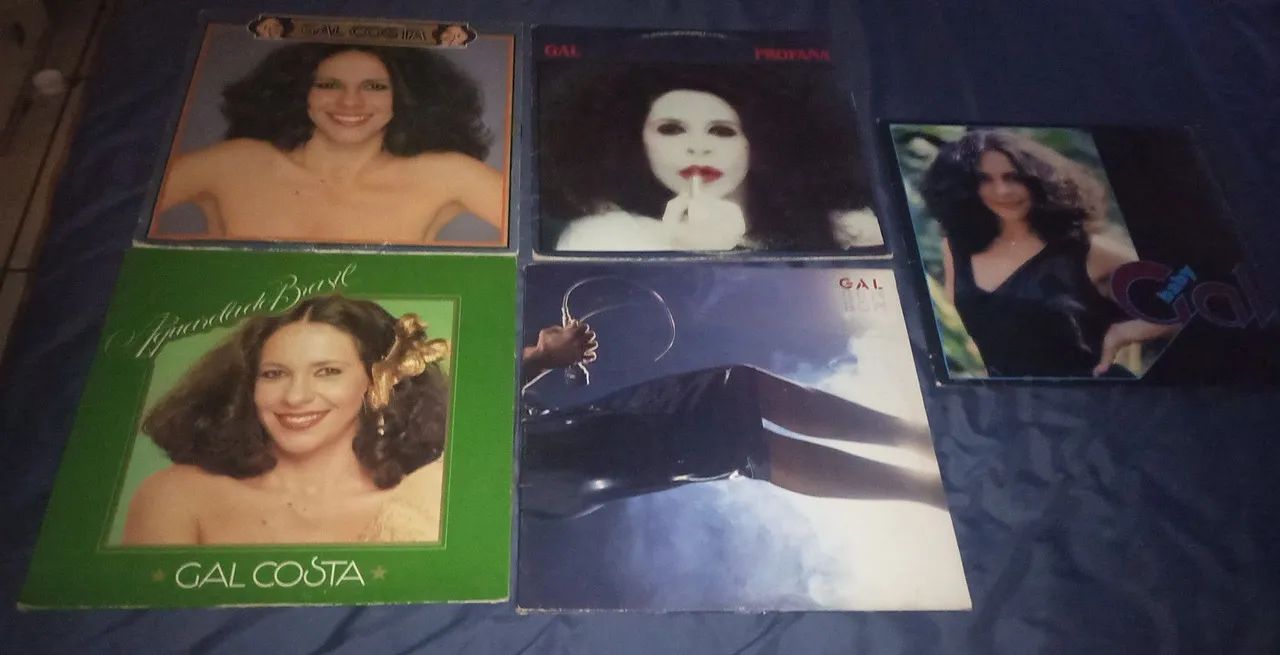 LP vinil Gal costa 5 discos