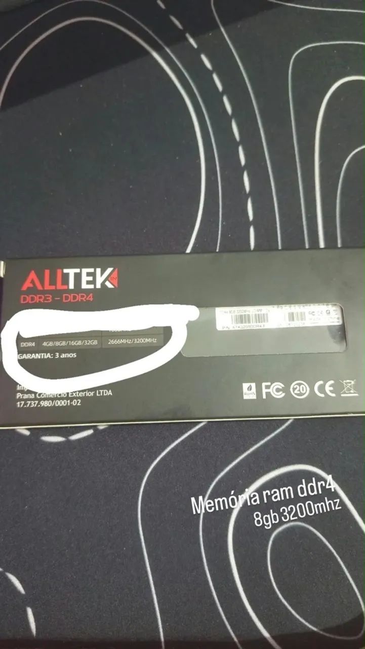 Memória ram 8gb ddr4 alltek - Foto 3