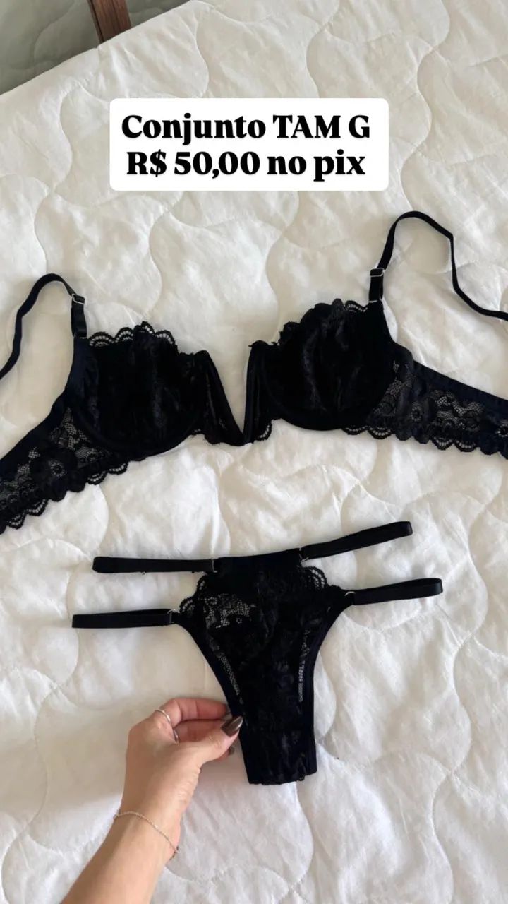 Vendo Lingeries com 50% de desconto 