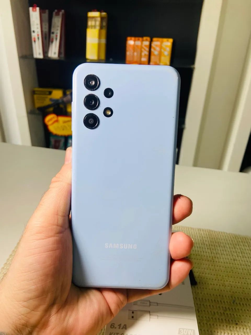 Samsung A13 128GB Azul + Brindes! - Foto 2