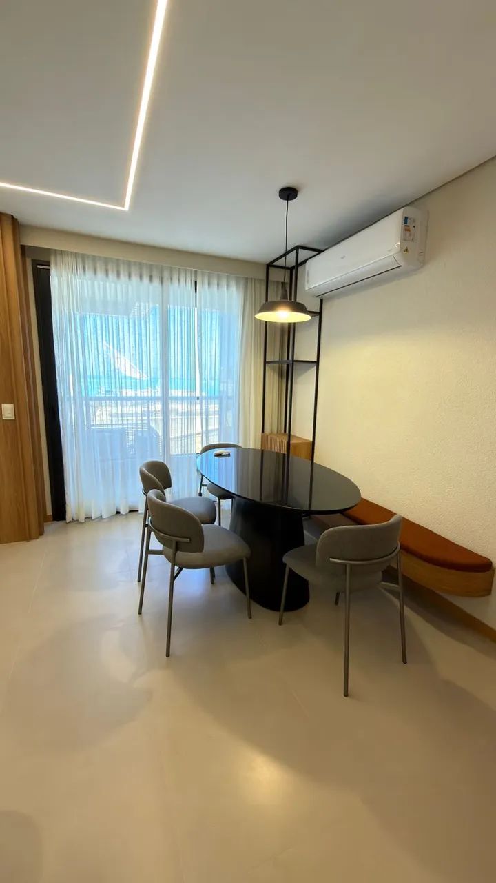 Apartamento mobiliado e decorado tudo novo com 3 quartos com vista mar - Foto 4