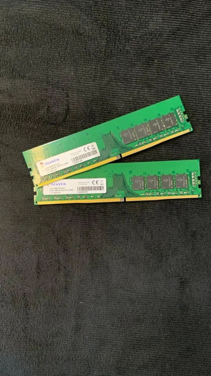 64GB (2X32GB) ADATA 2666MHZ SEM DISSIPADOR