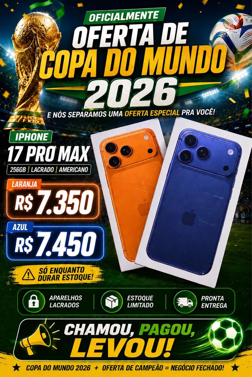 iphone 17 pro Max de 256gb LACRADO!