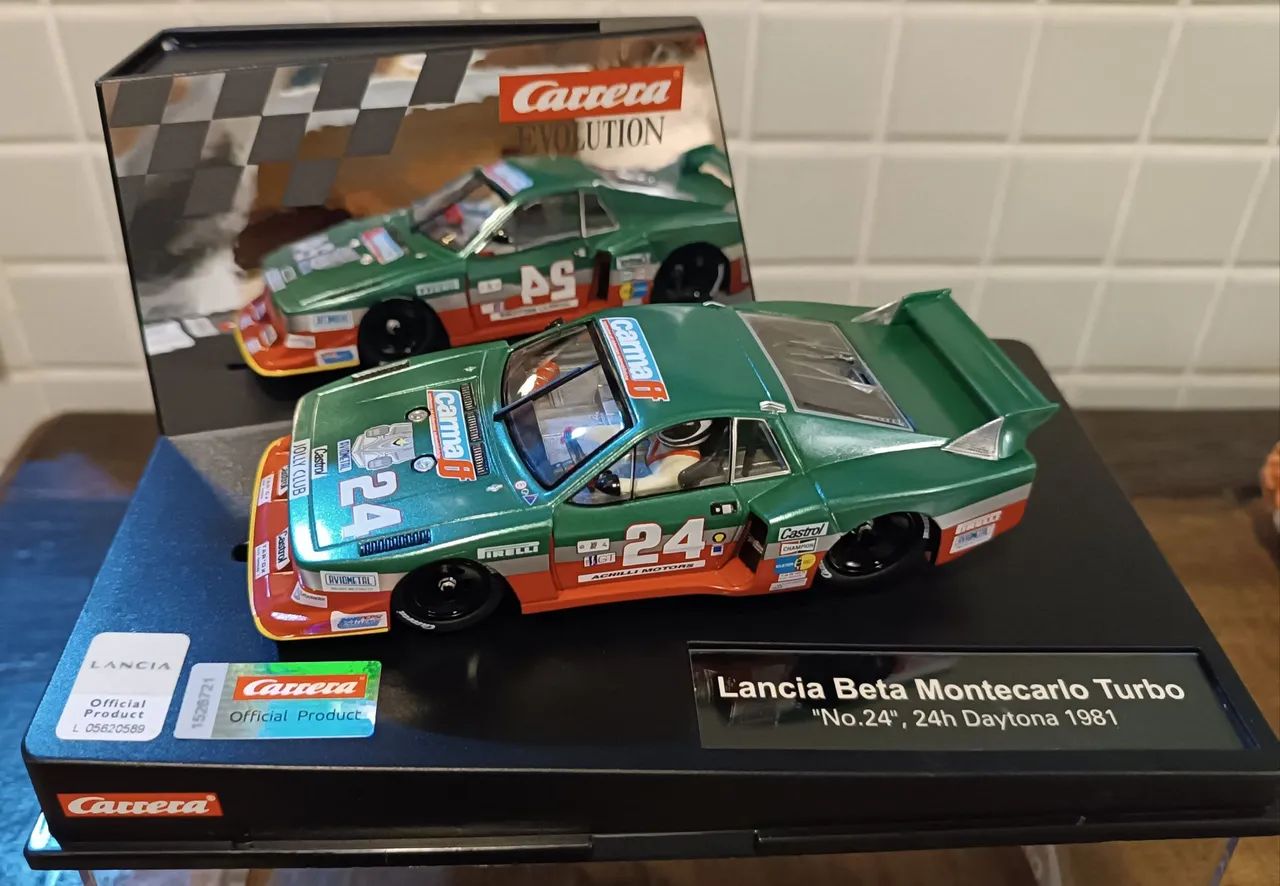 Autorama Carrera Evolution Lancia Beta Montecarlo Turbo #24 - Foto 5