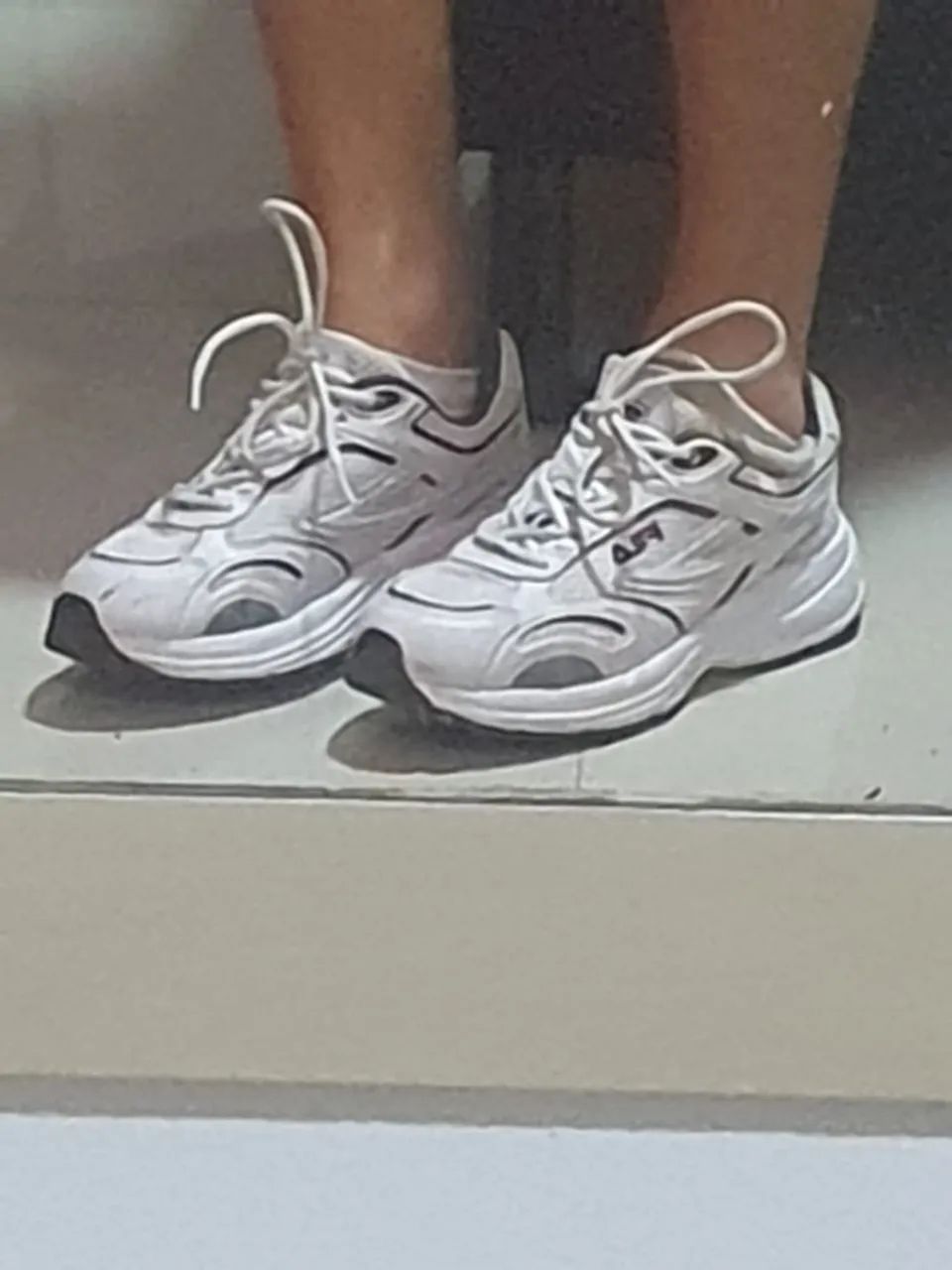 tênis fila 2k runner branco 40  - Foto 4