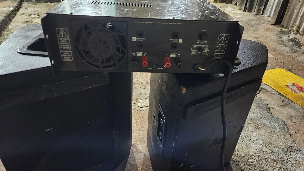 Par de caixas  e potência DBS 6000 - Foto 3