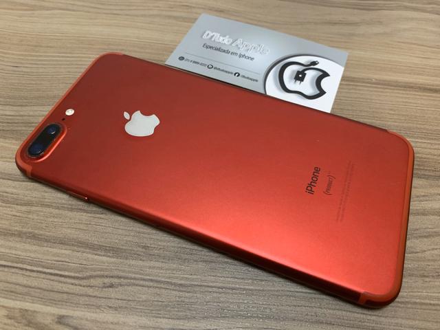 Iphone 7 plus 128gb sem detalhe R$1000 + 6xR$225,00 no cartao - Foto 4