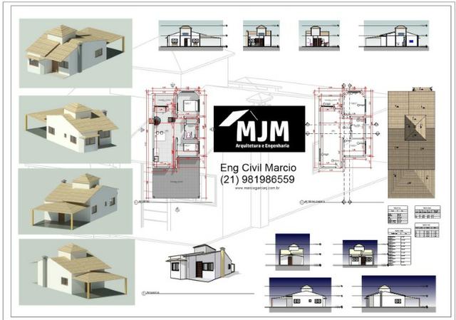 Engenheiro civil - Projeto Arquitetonico - Planta baixa - Projeto estrutural