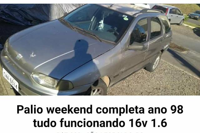 Palio weekend completa ano 1998