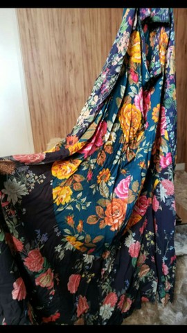 Vestido longo Farm