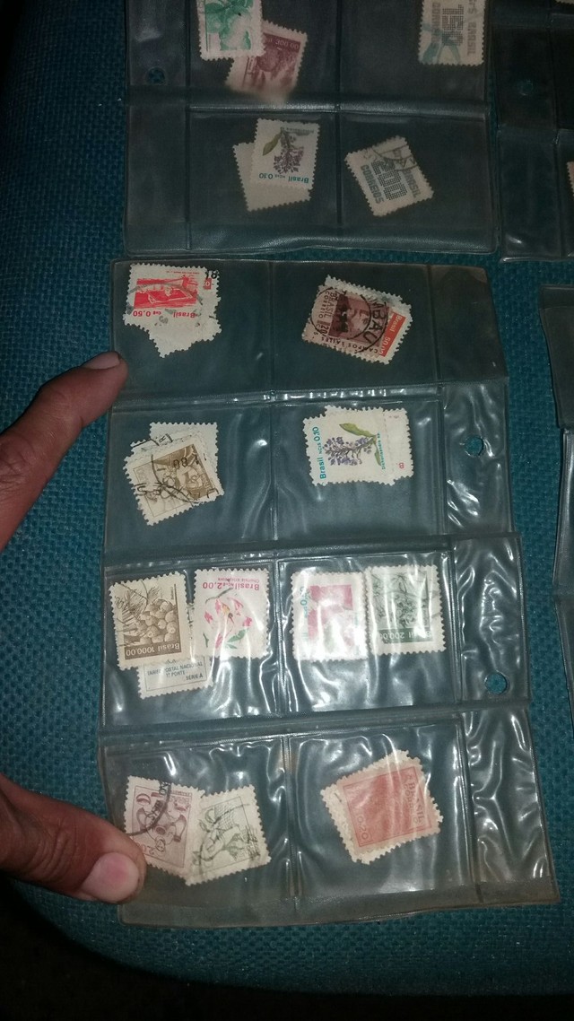 Lote  de selos antigo  - Foto 4