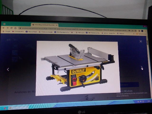 Serra  Circular de Mesa Dewald *W Nova sem uso - Foto 4
