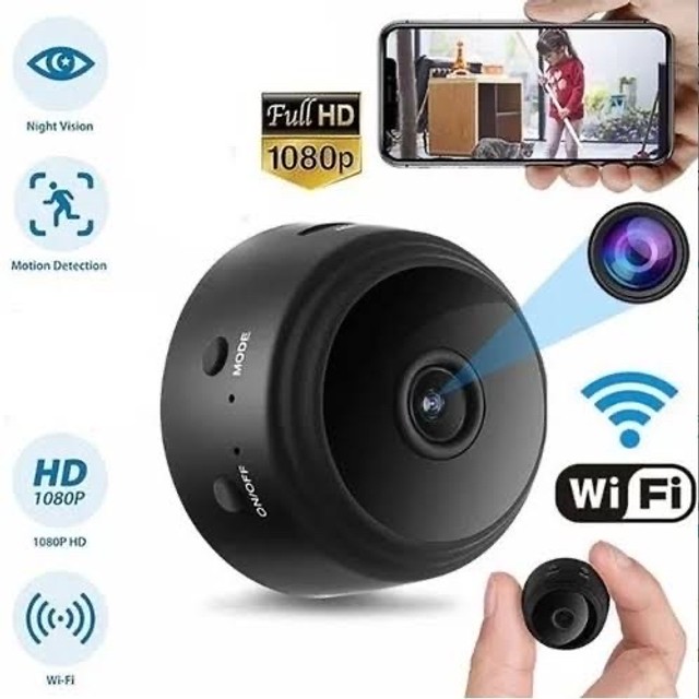 Mini Câmera Espiã WI-FI ULTRA HD Visão Noturna c/ áudio - Foto 3